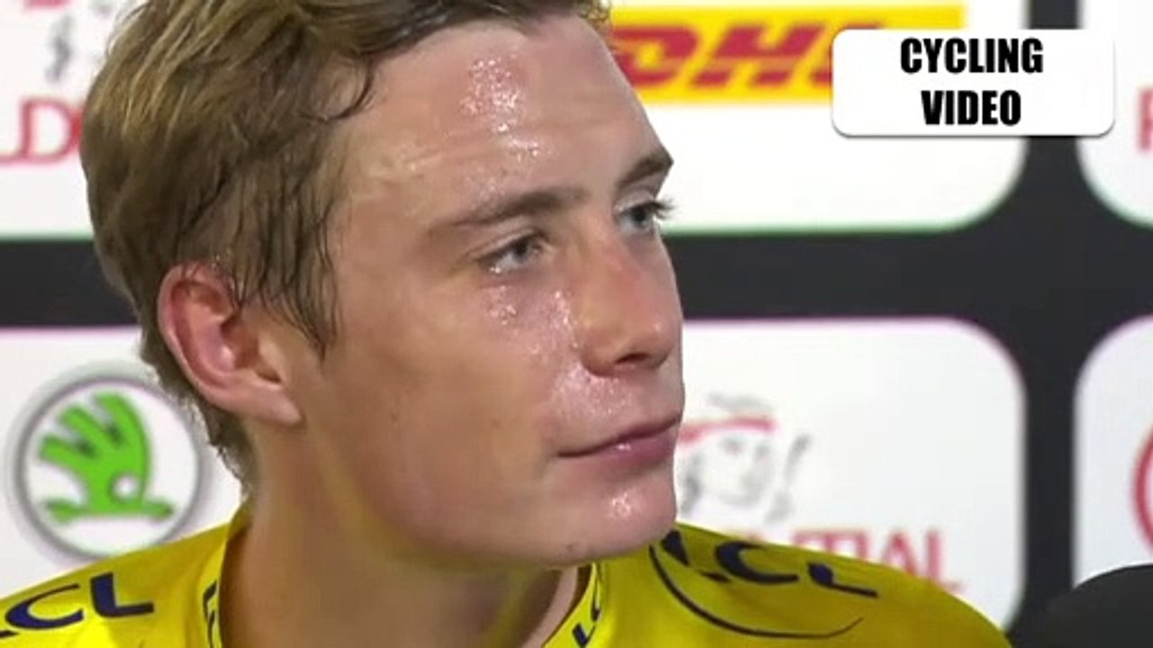 Jonas Vingegaard Reacts To Sprinting Against Chris Froome And Vincenzo Nibali