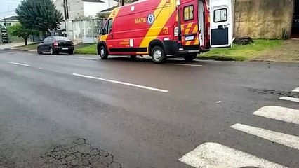 Homem escorrega em escada de residência no Coqueiral e Siate é mobilizado