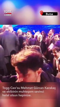 TOGG CEO'su Mehmet Gürcan Karakaş ve Ekibi Gözyaşlarını Tutamadı