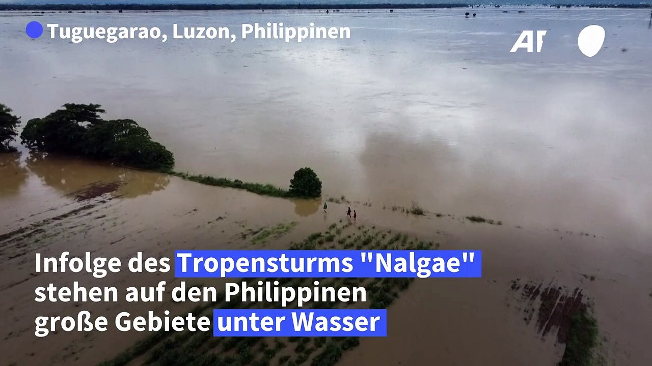 Philippinen: Noch zahlreiche Vermisste nach Tropensturm 'Nalgae'