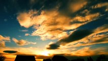 Beautiful Sunsets Timelapse and Blue Sky Moving Background Footage