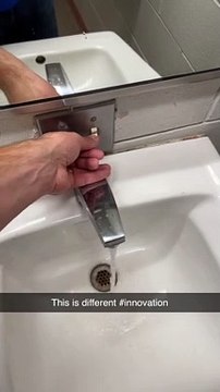 Faucet Turns on and off with a Light Switch