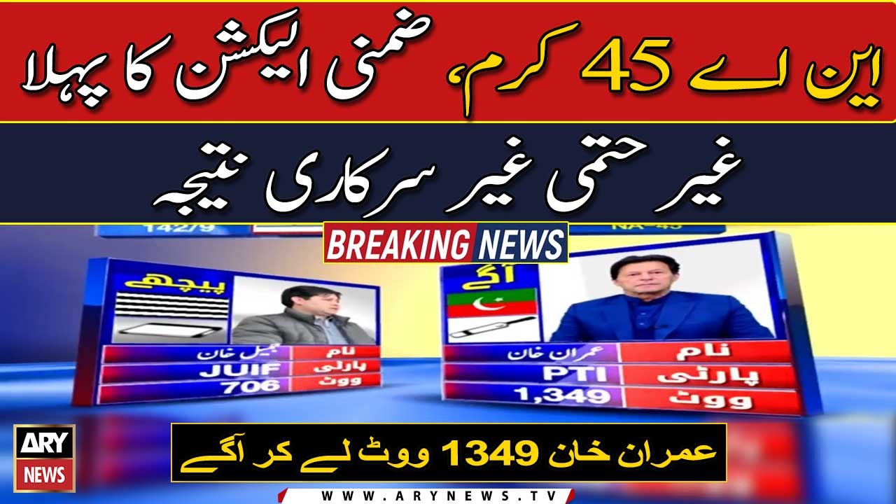 NA 45 Kurram: Counting of votes starts, Imran Khan gets lead