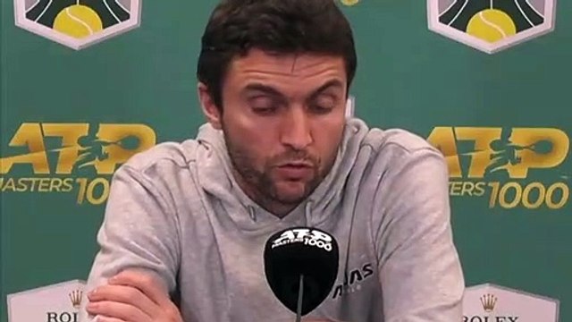 ATP - Rolex Paris Masters 2022 - Gilles Simon : Oui, je suis prêt, je suis sûr de moi, mais voilà...