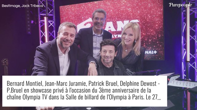Anne Roumanoff sous le charme de Patrick Bruel : les stars réunies pour un bel anniversaire à l'Olympia !