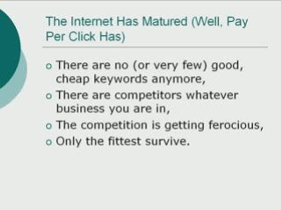 Google Adwords & Marketing Budget