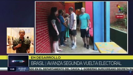 Elecciones presidenciales de Brasil se desarrollan con una alta participación