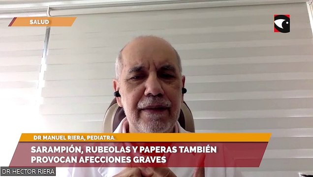 Sarampión, rubeolas y paperas también provocan afecciones graves