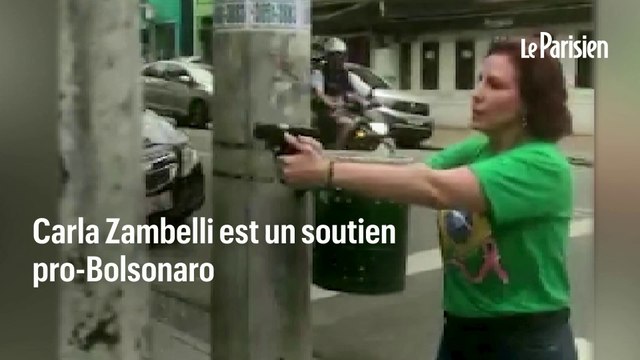 Brésil : une députée pro-Bolsonaro menace un homme avec une arme