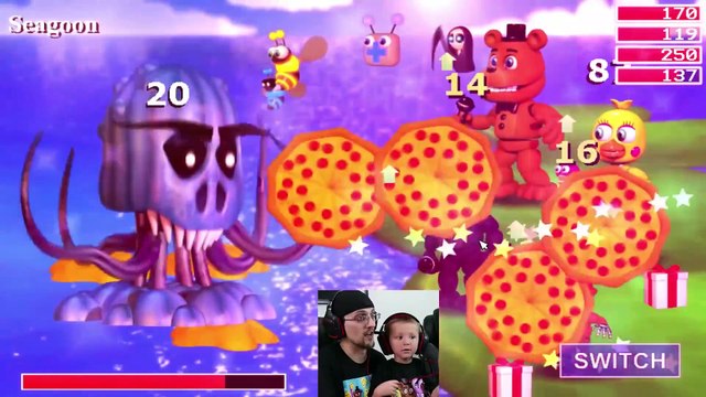 FNAF WORLD = CUTE and SQUISHY! FGTEEV Duddy & Mike Play a Cuddly RPG  Animatronics Not-Scary Game - video Dailymotion