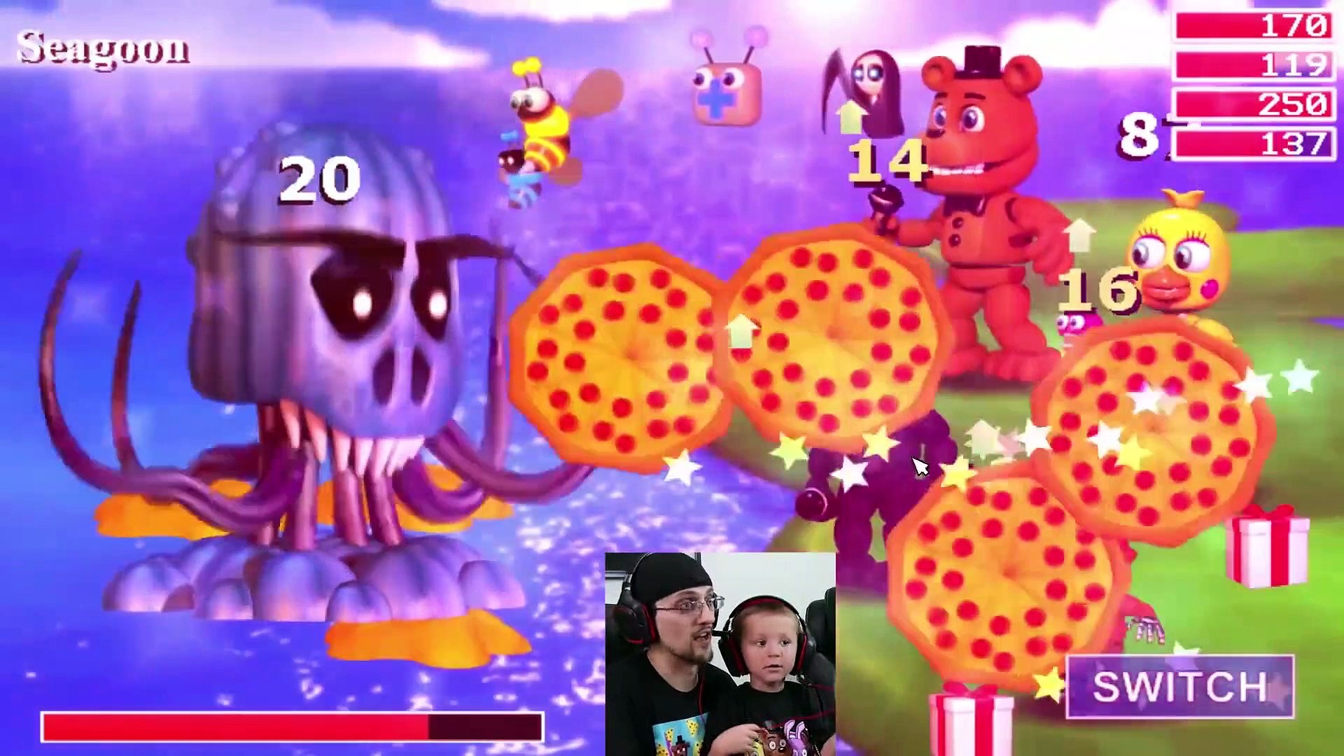 Let's Play with FGTeeV FNAF World Cute and Squishy! (TV Episode