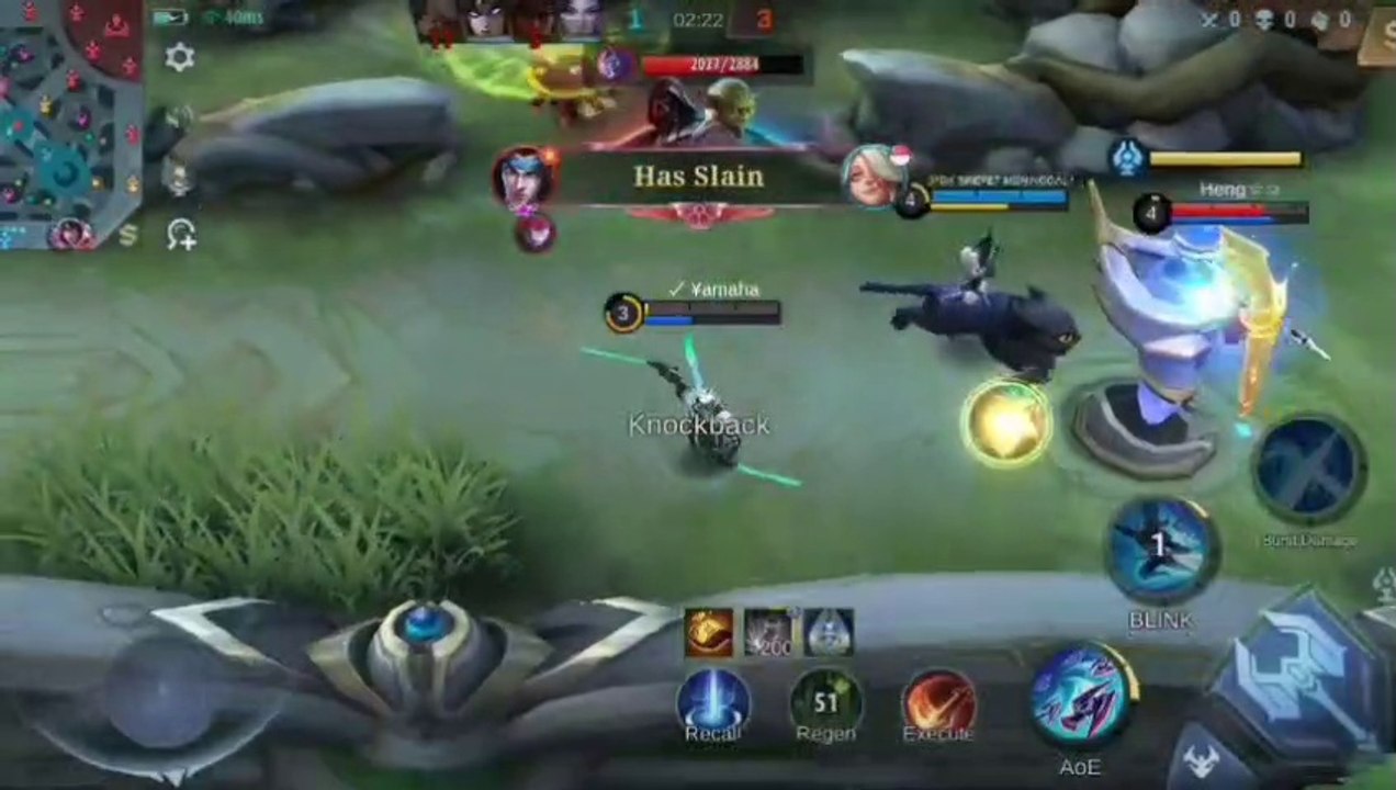 Saber roam vs zilong roam