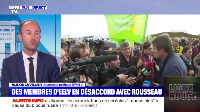 Yannick Jadot chahuté à Sainte-Soline: Sandrine Rousseau a choisi les black blocs contre l'écologie , affirme un proche de l'eurodéputé écologiste