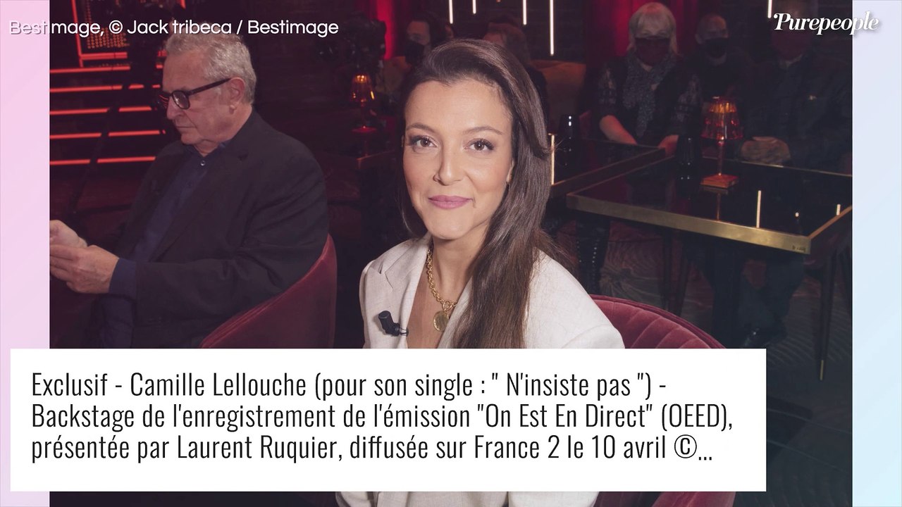 Camille Lellouche filme son mystérieux compagnon, un bel étalon qui sait la faire rire !