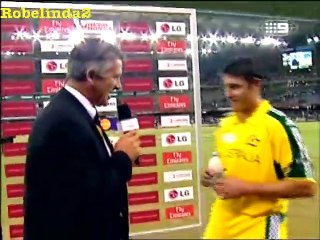 Cricket ball hits roof of stadium Unbelievable 2005 1st time ever