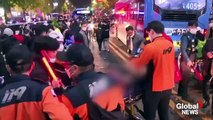 At least 146 killed During Hallowen stampede in Seoul, South Korea
