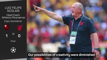 Red card diminished Paranaense's creative possibilities - Scolari