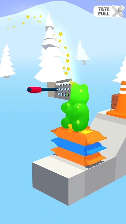 ASMR Slice it all ios android very satisfying and relaxing gameplay | Rik Gaming