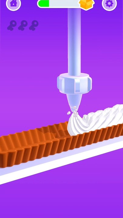 Milk cream icing cake iOS Android game | Perfect cream icing cake gameplay | Rik Gaming