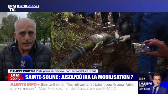 Bassines agricoles de Sainte-Soline: Il y a un cynisme du côté du pouvoir face à la crise environnementale , affirme Philippe Poutou