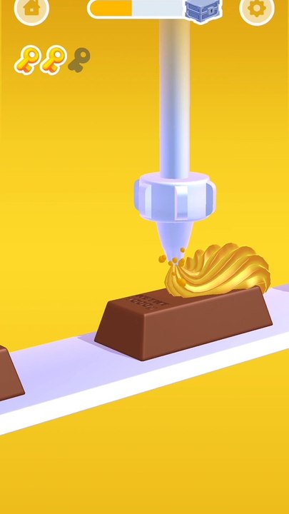 Perfect cream icing cake game | Milk cream cake gameplay | Rik Gaming