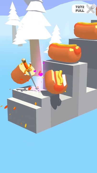 ASMR Slice it all iOS so satisfying and relaxing gameplay | Rik Gaming