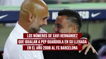 Los datos de Xavi que igualan al Barça de Guardiola
