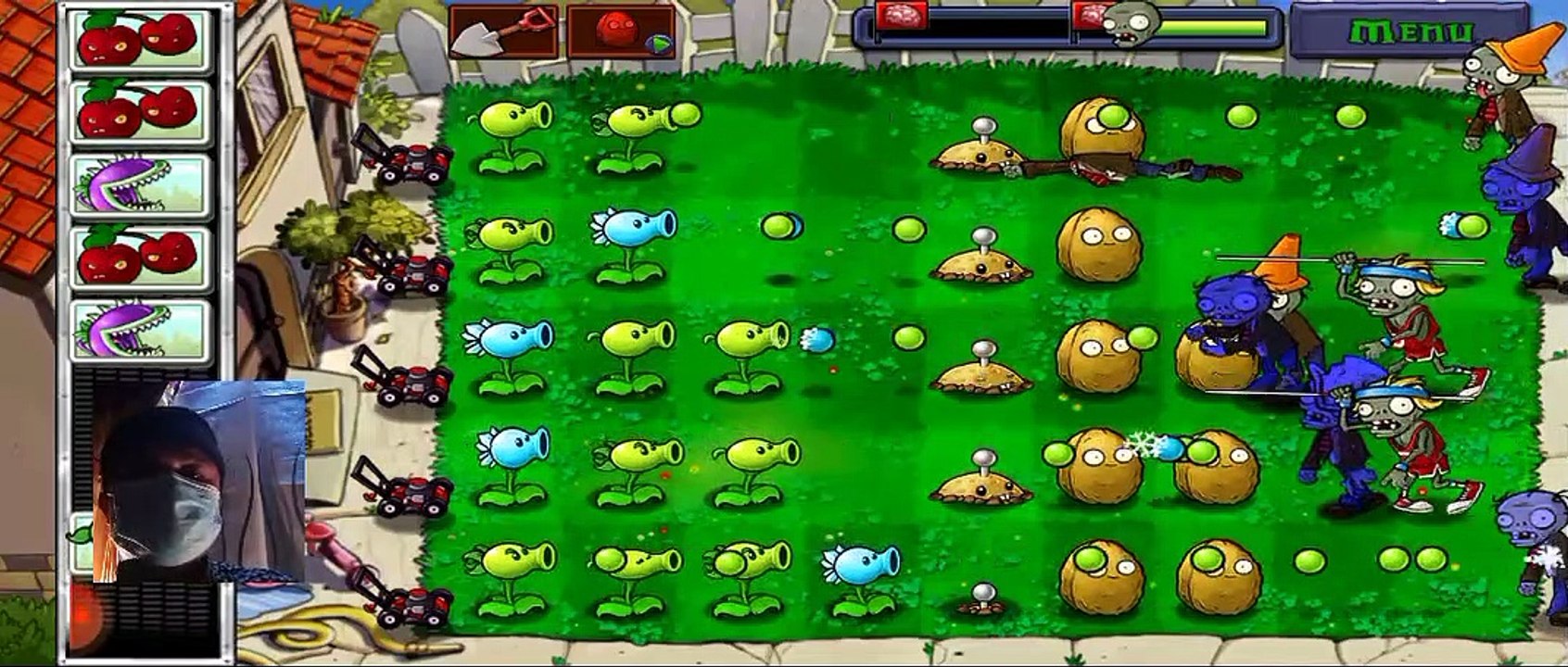 LEVEL  10 PLANT VS ZOMBIE ADVENTURE DAY 