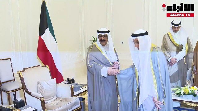 سمو ولي العهد الشيخ مشعل الأحمد شهد أداء اليمين الدستورية للمستشارين محمد بن ناجي ومحمد أبوصليب ويونس الياسين