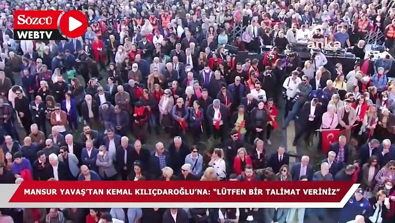 Mansur Yavaş'tan Kemal Kılıçdaroğlu'na: "Lütfen bir talimat veriniz"