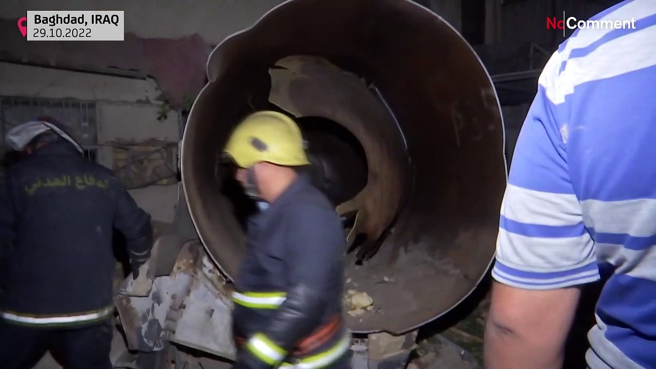 Tote bei Explosion eines Gastankers in Bagdad