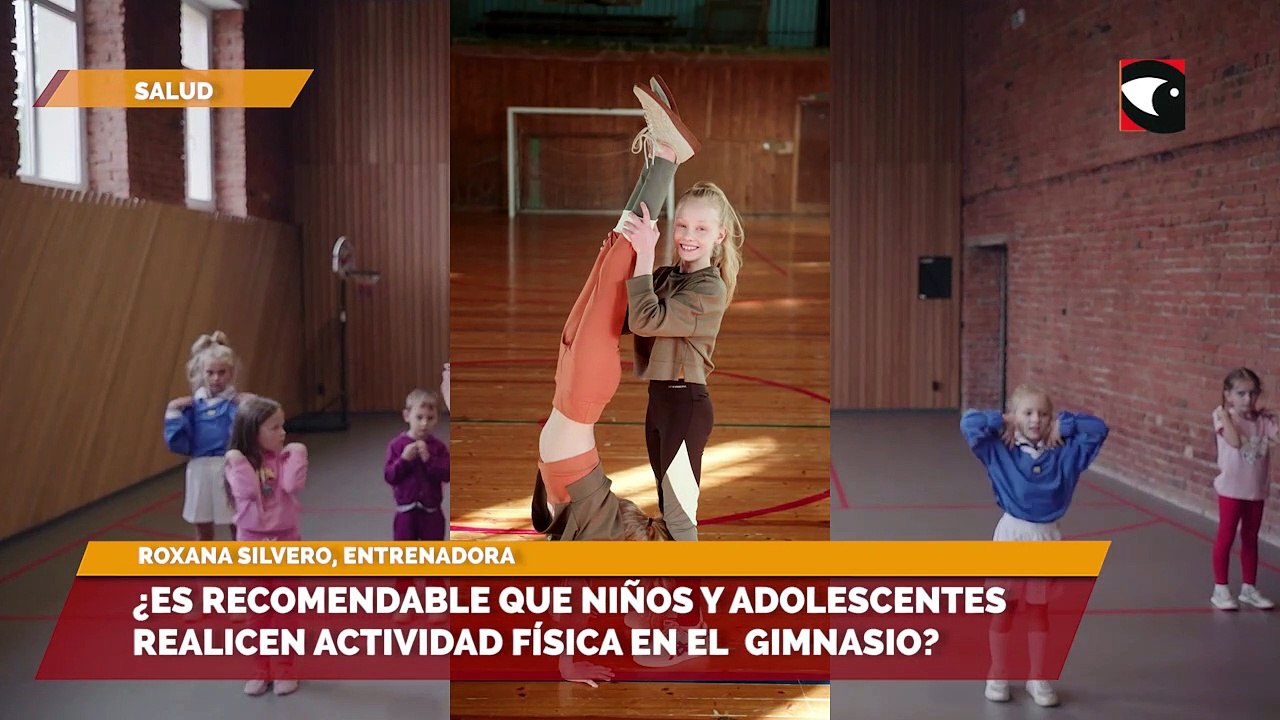 ¿Es recomendable que niños y adolescentes realicen actividad física en el  gimnasio?