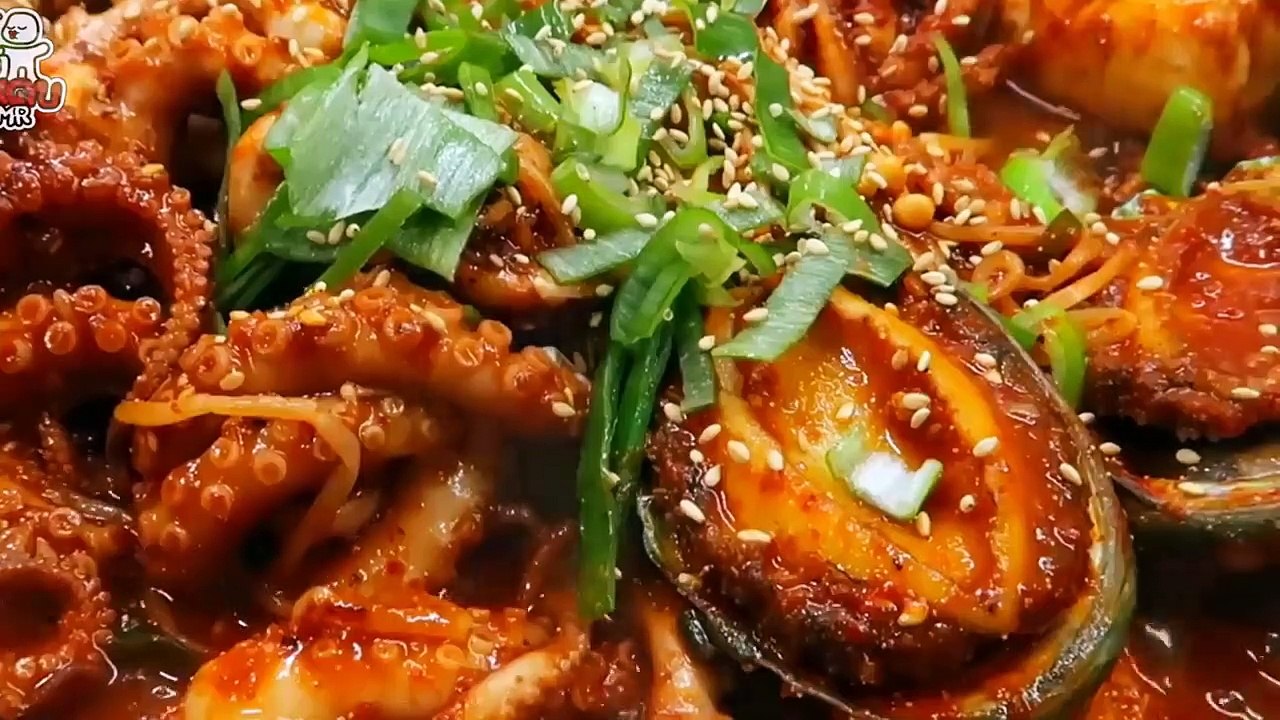MUKBANG SEAFOOD | OCTOPUS
