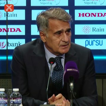 Şenol Güneş: Taraftar beni de koşturdu