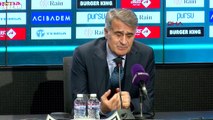 Beşiktaş Teknik Direktörü Şenol Güneş'in açıklamaları