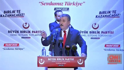 Destici: Niyet bu değilse gel anayasayı değiştirelim