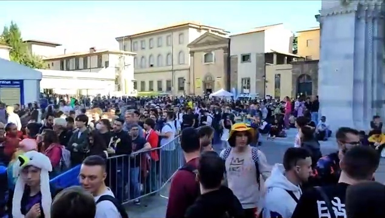 Lucca Comics, il popolo di Nagabe in coda: "Siamo qui per un autografo"