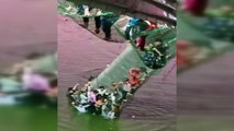 Hindistan'da dehşet! Köprü çöktü; onlarca kişi yaşamını yitirdi
