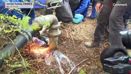 Proteste gegen Bau neuer Wasserspeicher in Frankreich