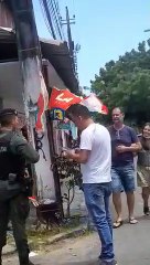 Grupo de apoiadores petistas são dispersados pela PM no Jardim América, em Fortaleza