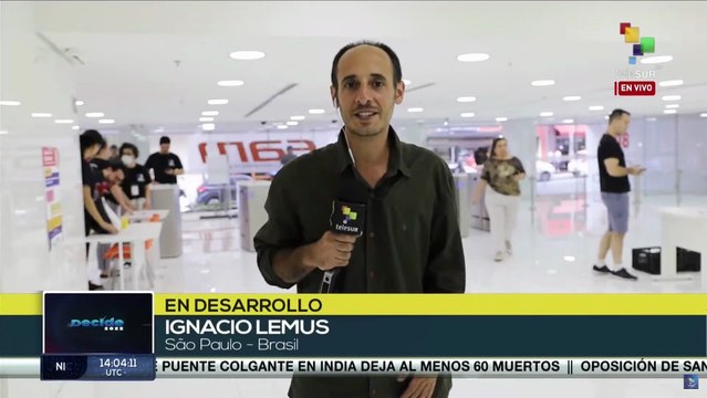 Brasil: Inicia el cierre de mesas electorales en el estado brasileño de Sao Paulo
