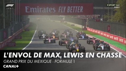 Le départ parfait de Verstappen ! - Grand Prix du Mexique - F1