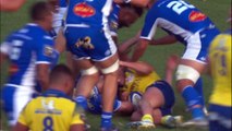 TOP 14 - Essai de Benjamin URDAPILLETA (CO) - Castres Olympique - ASM Clermont - Saison 2022/2023