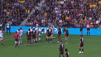 TOP 14 - Essai de Matthias HADDAD (SR) - Stade Rochelais - Section Paloise - Saison 2022/2023