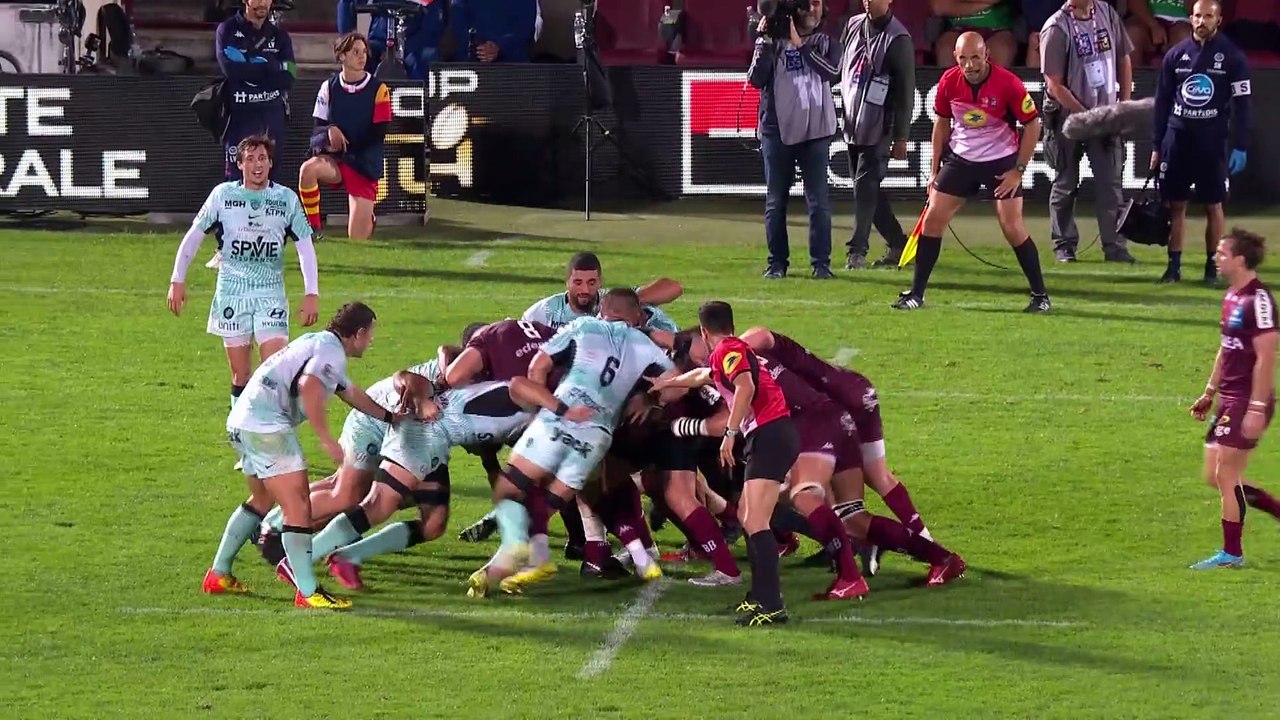 TOP 14 - Essai de Madosh TAMBWE (UBB) - Union Bordeaux Bègles - RC Toulon - Saison 2022/2023