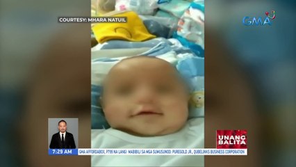 4 na buwang sanggol, inilagay sa styro box para mailigtas sa lampas-taong baha | UB