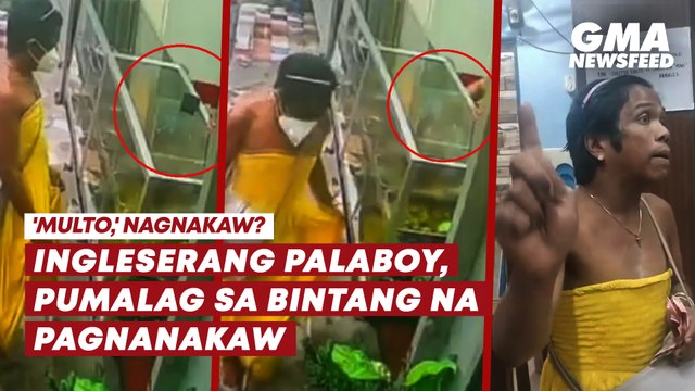 Ingleserang palaboy, pumalag sa bintang na pagnanakaw | GMA News Feed