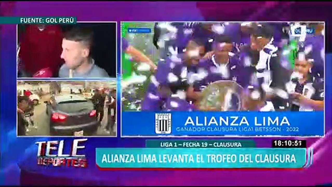 Alianza Lima vence al ADT por 2-0 quedándose con el título del Torneo Clausura