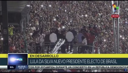 Lula: Derrotamos el autoritarismo y el fascismo y ganó la democracia
