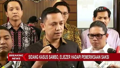 Pemeriksaan Saksi untuk Eliezer, Kuasa Hukum: Kami Berharap Saksi Berkata Jujur